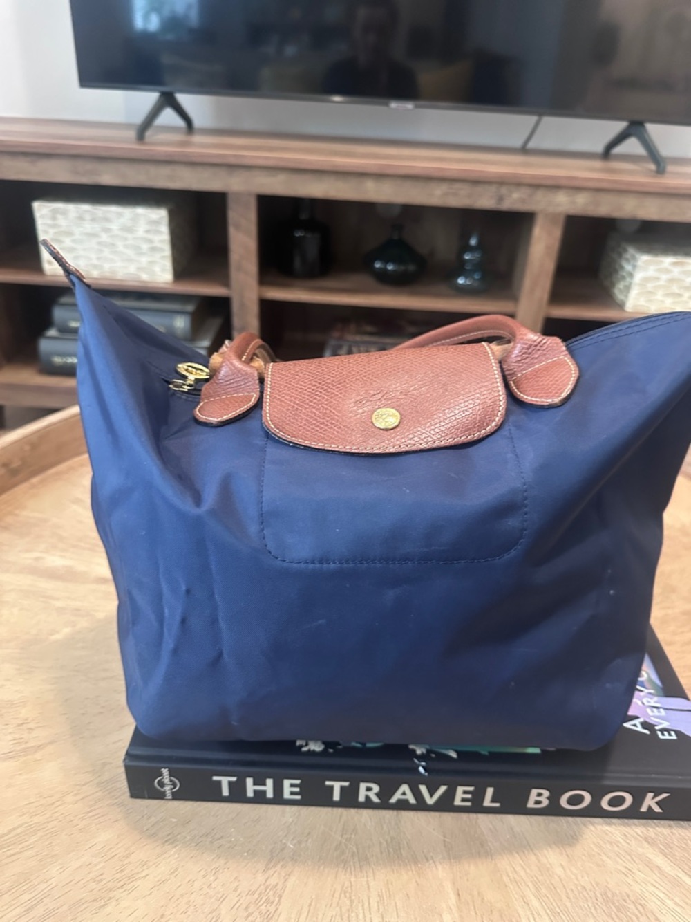 Long Champ Le Pliage Medium Tote